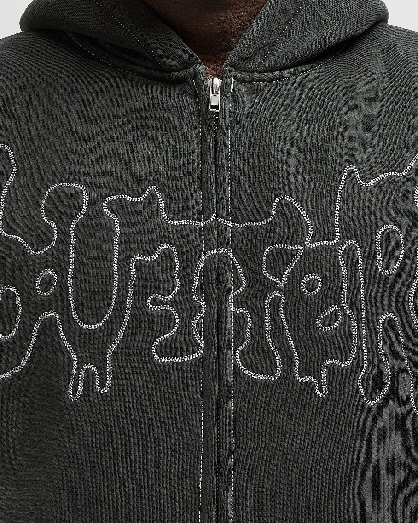 Blotch Zip-Thru Hood