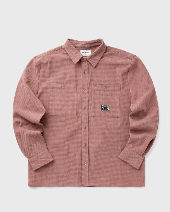 Grid Cord Overshirt