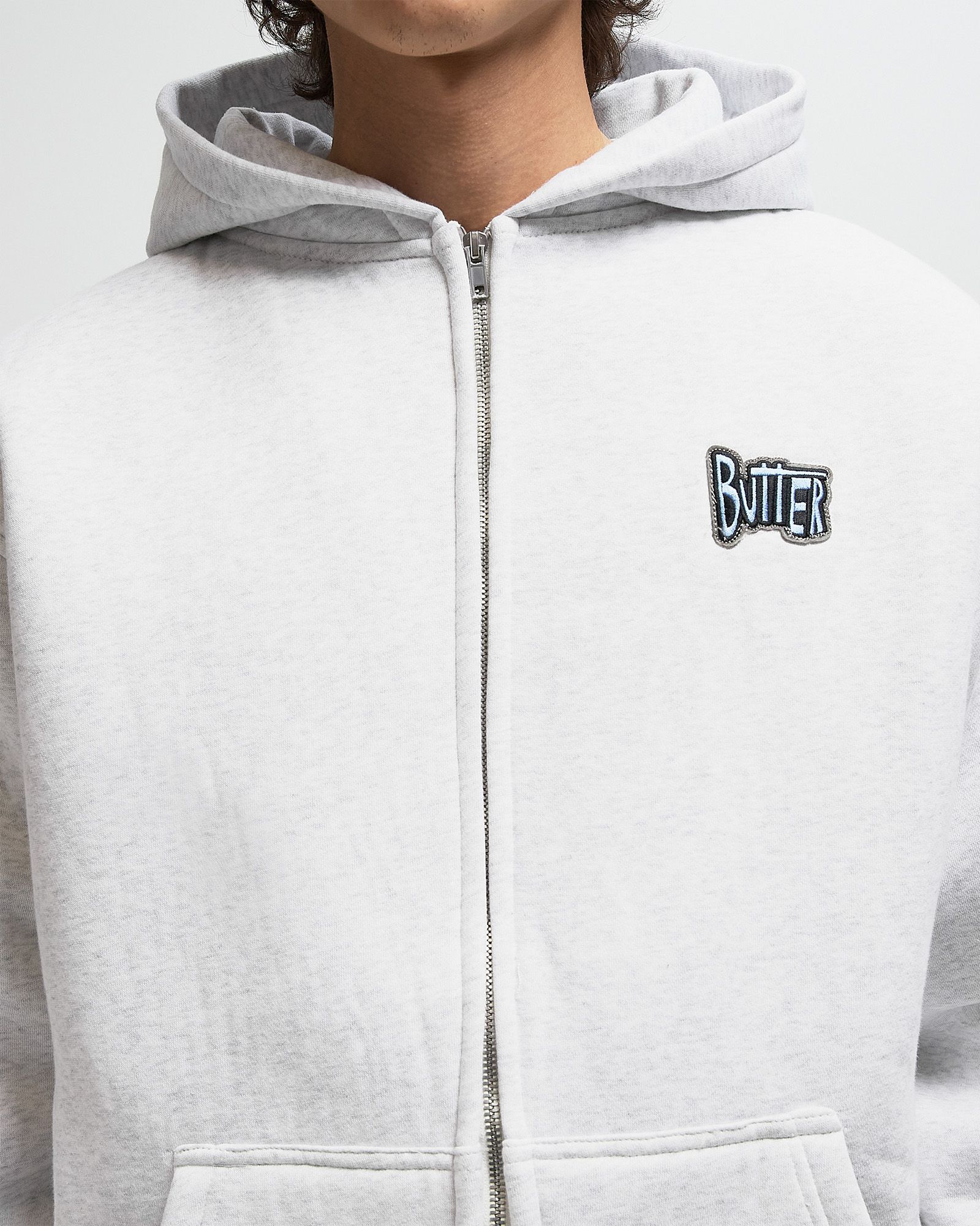 Pile Lined Zip-Thru Hood