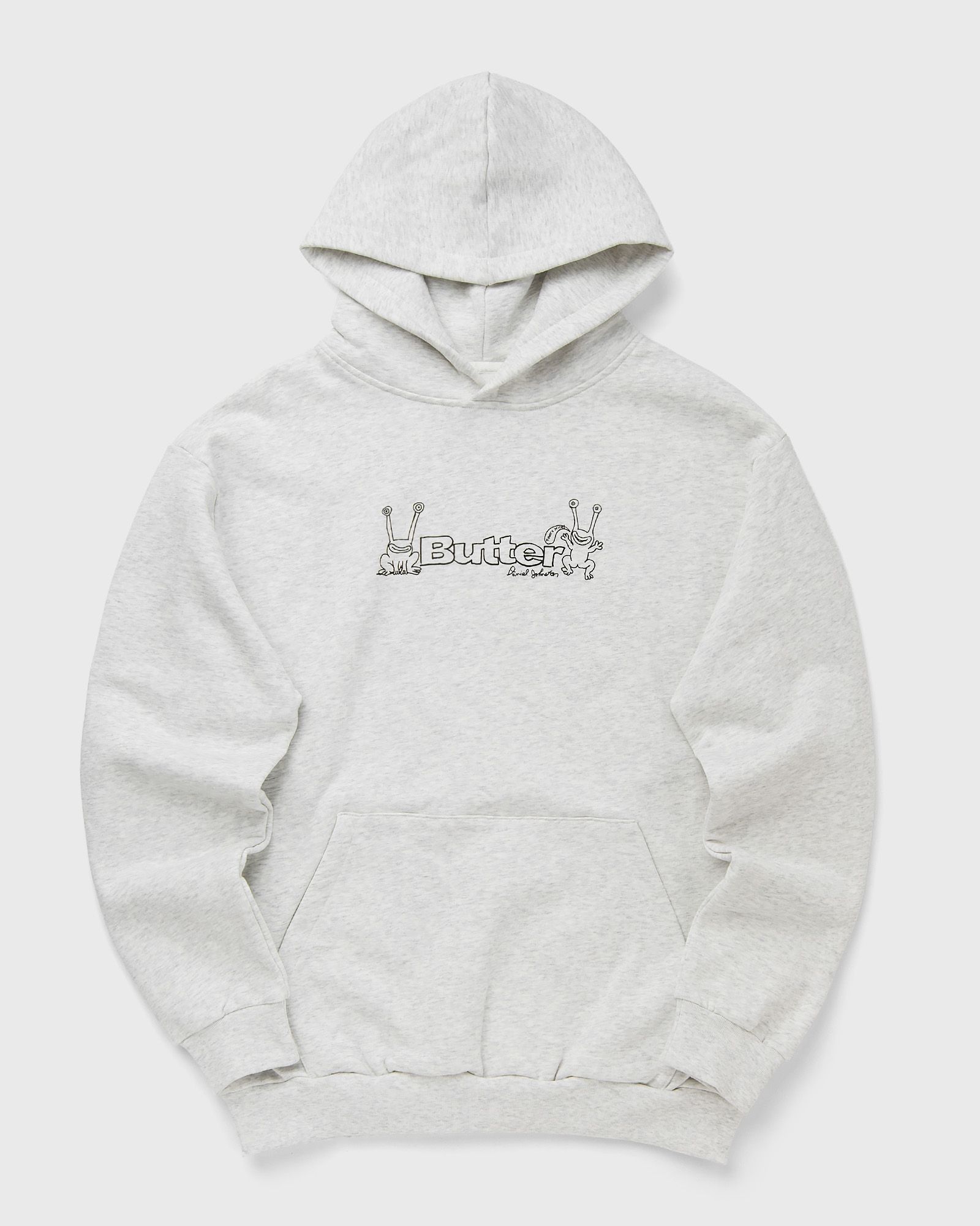 Butter Goods Butter Goods X Daniel Johnston Frog Logo Pullover Hood in beige