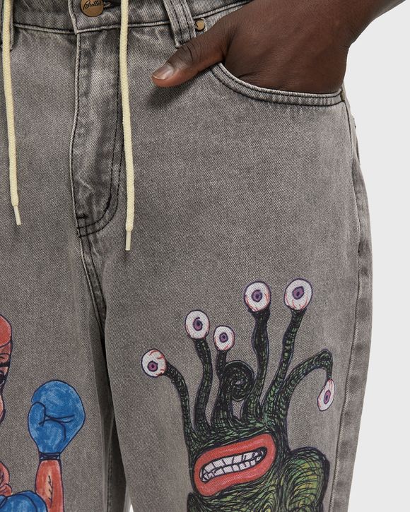 x Daniel Johnston Boxing Denim Jeans