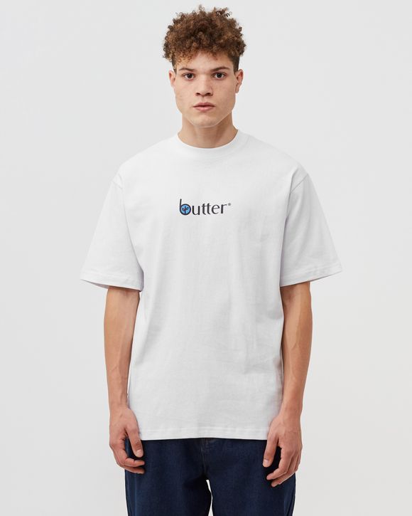 Butter Goods Leaf Classic Logo Tee White | BSTN Store