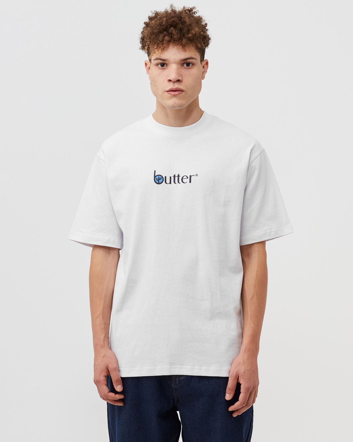 【BUTTER GOODS】 Dazed Tee / White Butter Goods Dazed T-Shirt - White | Route One