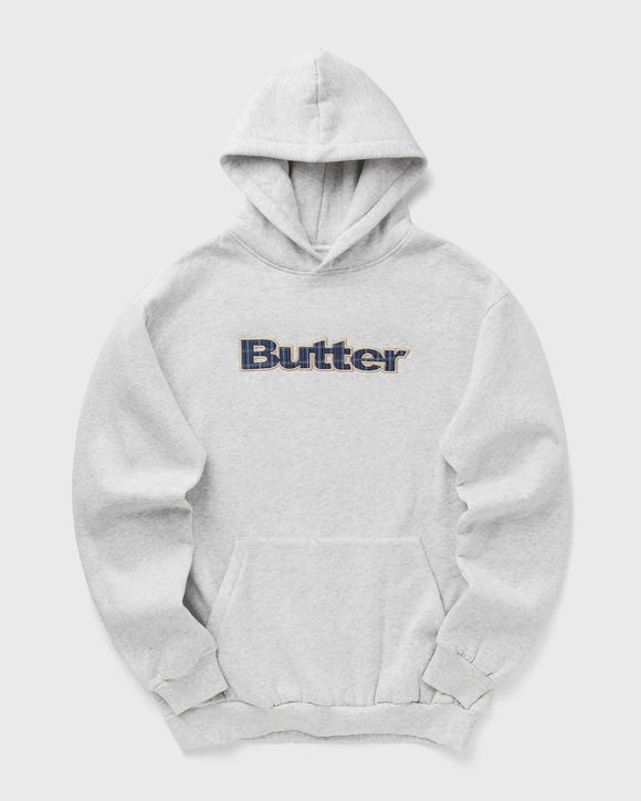 Plaid Logo Applique Pullover Hood