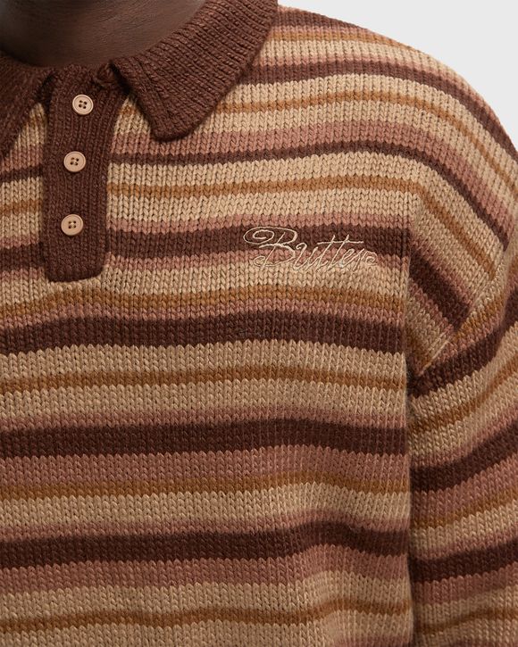 Ombre Stripe Knit Sweater