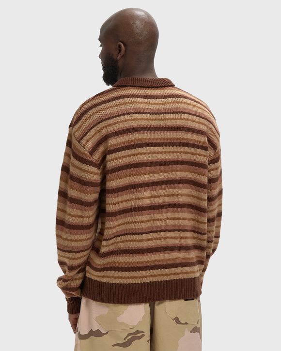 Ombre Stripe Knit Sweater