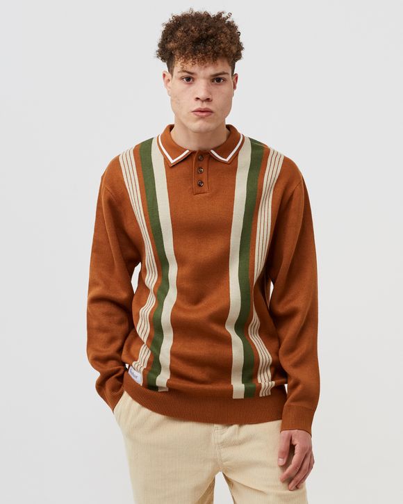 トップス Butter Goods Bowler Knitted Sweater Butter Goods Bowler Knit Sweater Brown | BSTN Store