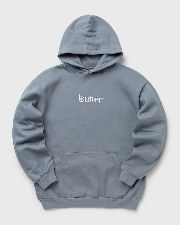 Butter Goods Leaf Classic Logo Hoodie Grey BSTN Store