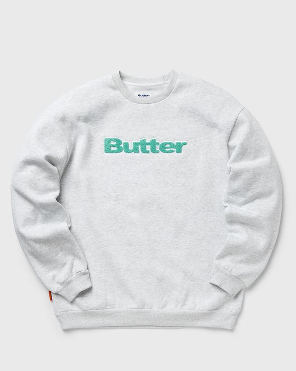 CHENILLE APPLIQUE CREWNECK SWEATSHIRT