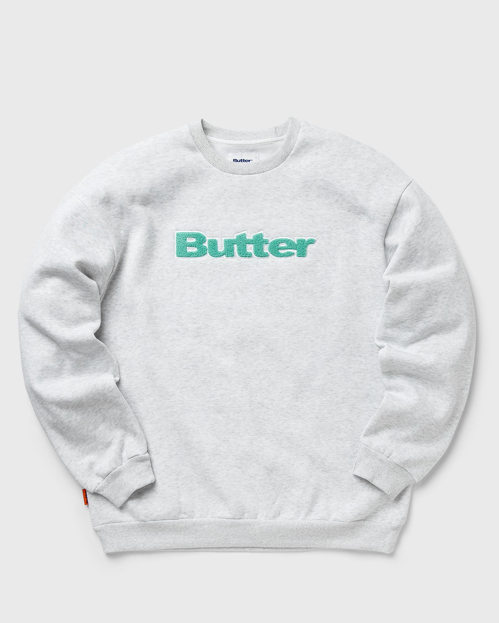 CHENILLE APPLIQUE CREWNECK SWEATSHIRT