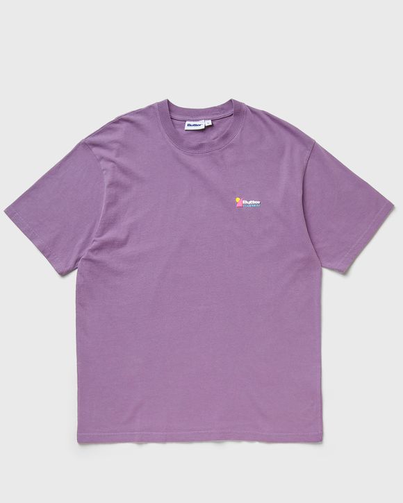 Butter Goods HEAVY WEIGHT PIGMENT DYE TEE Purple | BSTN Store