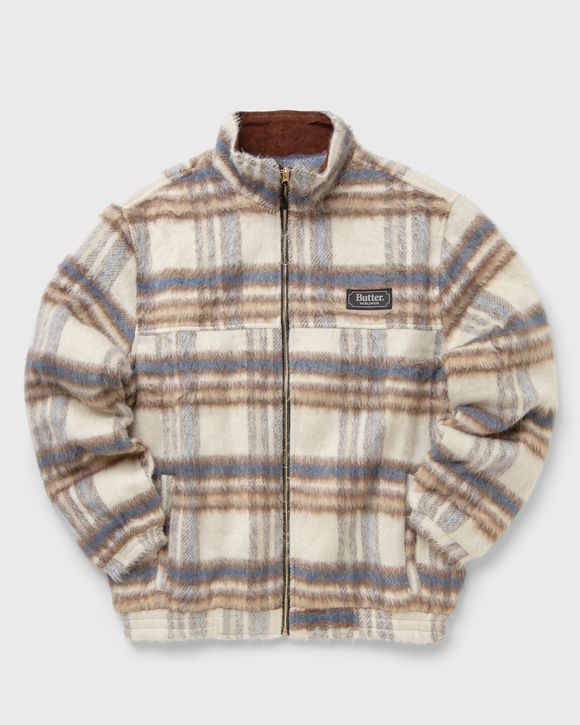 HAIRY PLAID LODGE JACKET