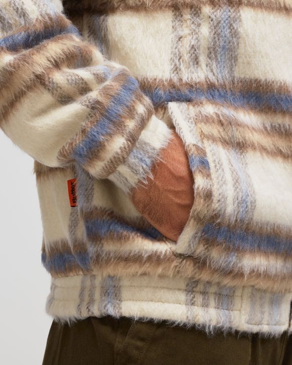 HAIRY PLAID LODGE JACKET