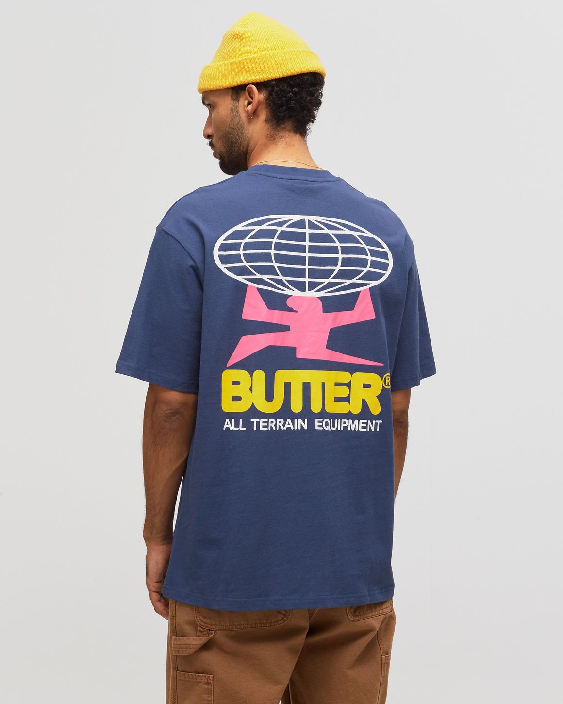 【BUTTER GOODS】 ALL TERRAIN TEE DENIM Butter Goods All Terrain T-Shirt Denim | END. (US)