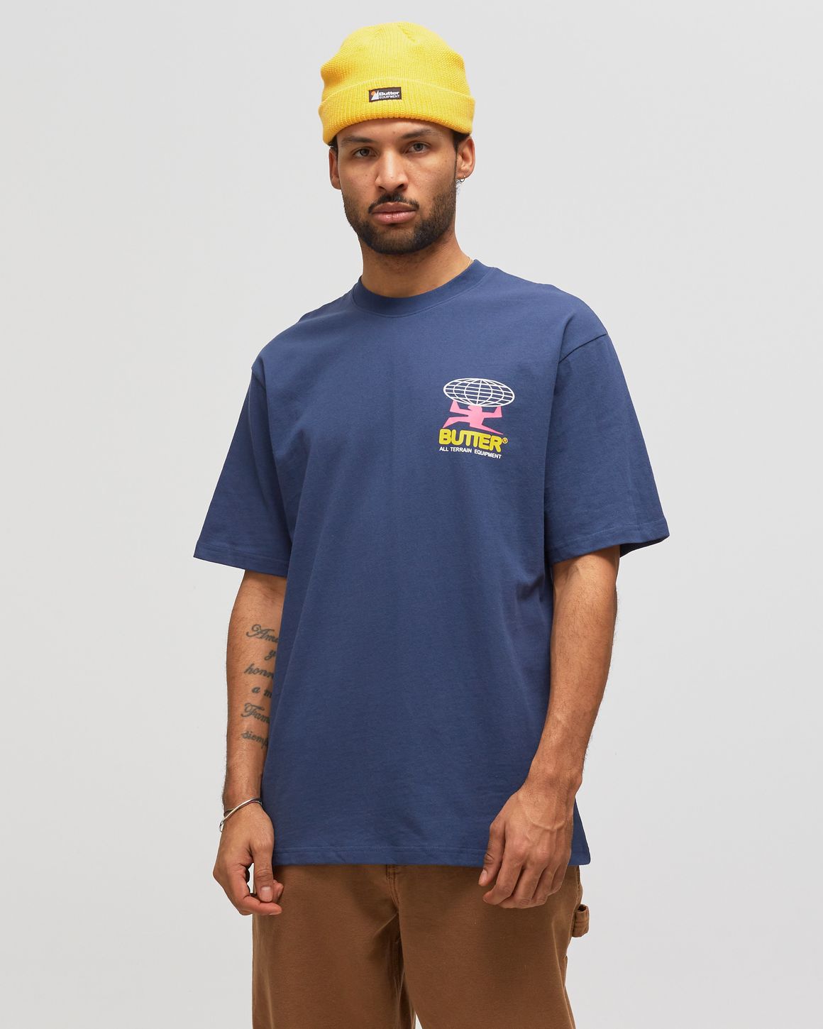 Butter Goods ALL TERRAIN TEE Blue | BSTN Store