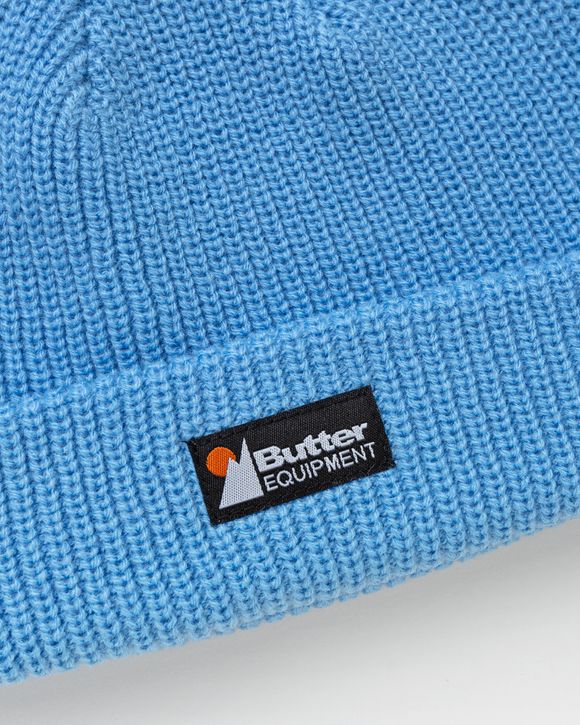 【BUTTER GOODS】 Equipment Beanie - Pale Blue Butter Goods EQUIPMENT BEANIE Blue | BSTN Store