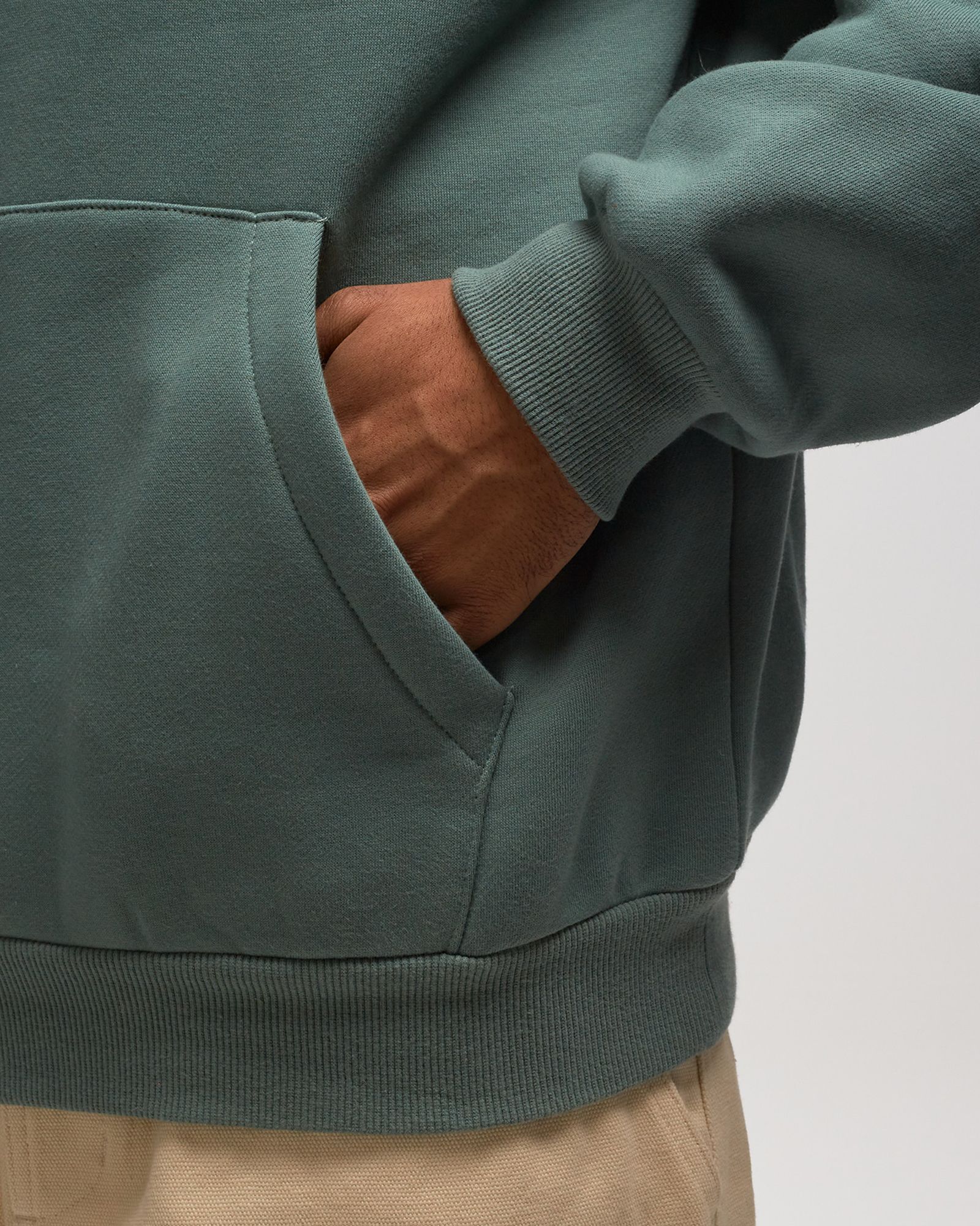 Scattered Embroidered Pullover Hood