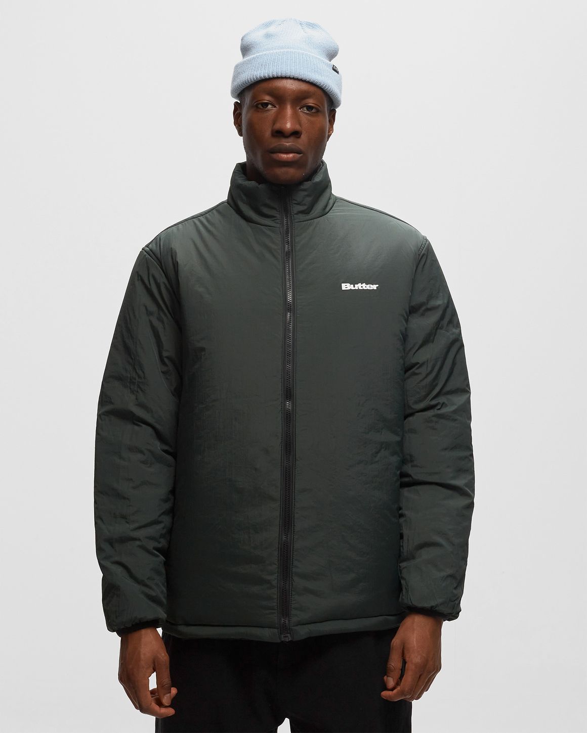 puffer jacket reversible ☆送料込☆ [BADBLOOD] Dusky