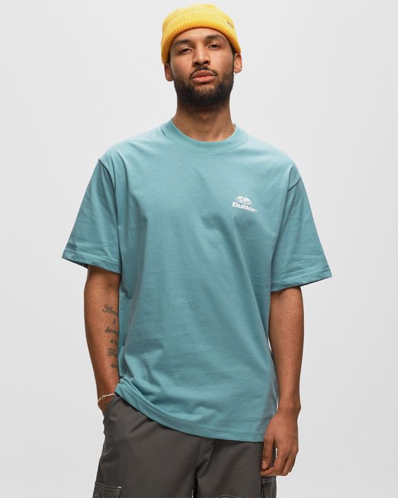 【BUTTER GOODS】 Organic Tee : Powder Blue butter-organic-t-shirt-powder-