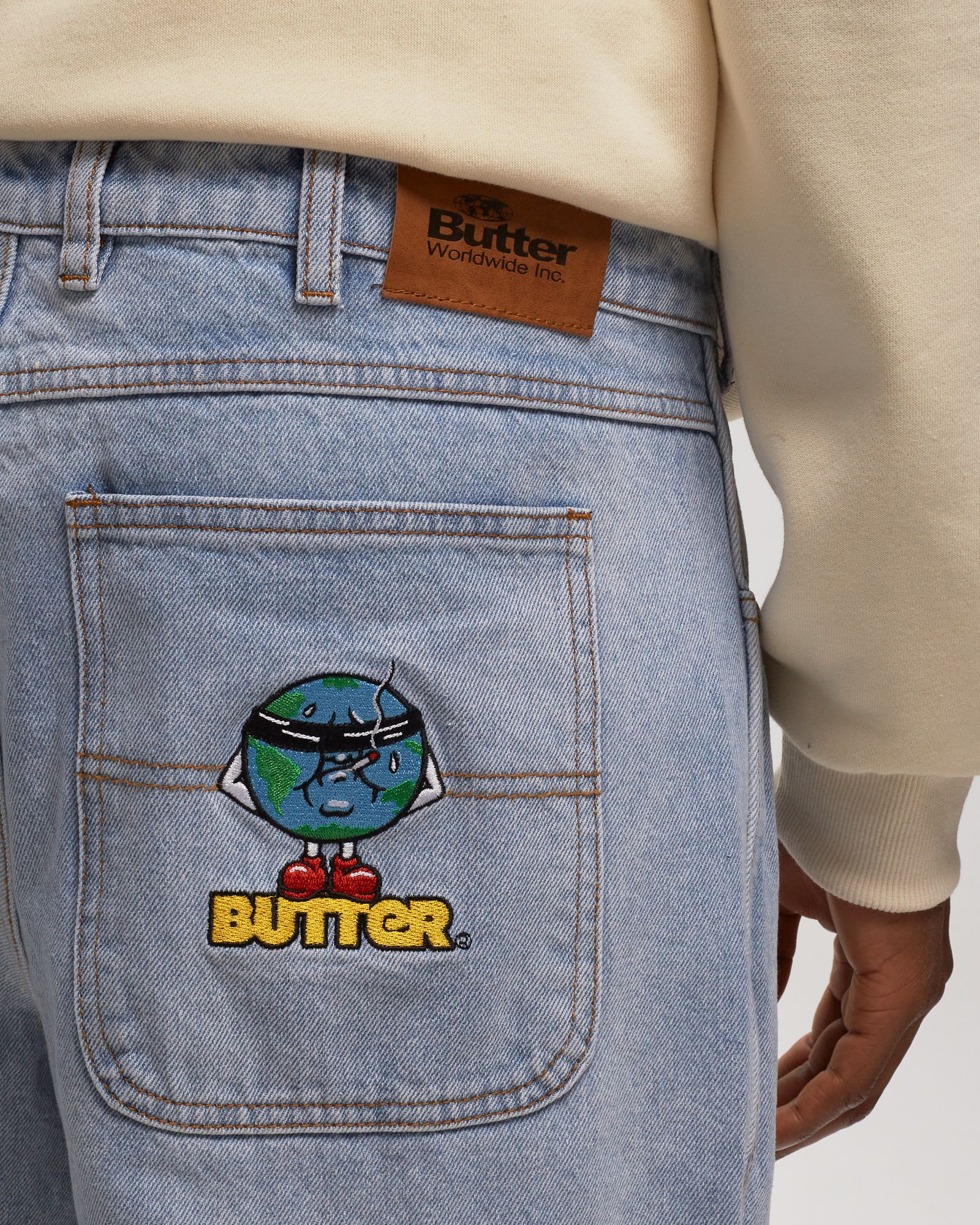 Blindfold Denim Pants