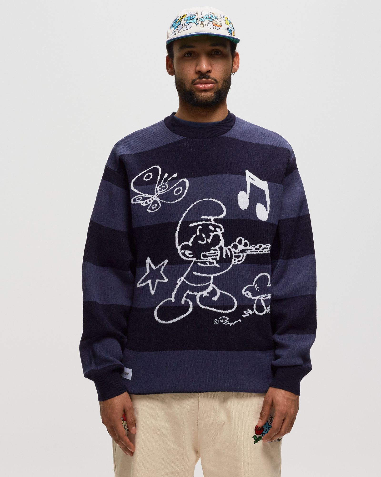 Flute Stripe Knit Sweater