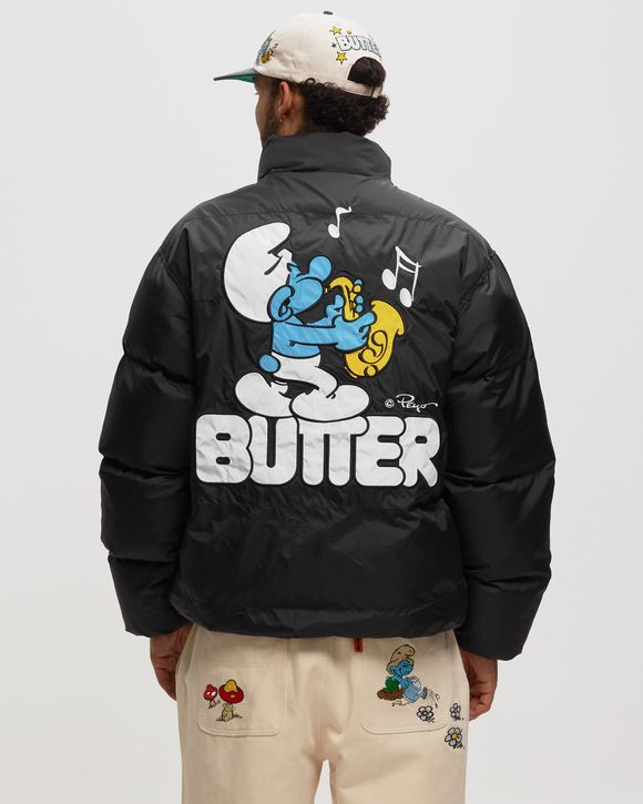 Butter Goods Harmony Puffer Jacket Black - black