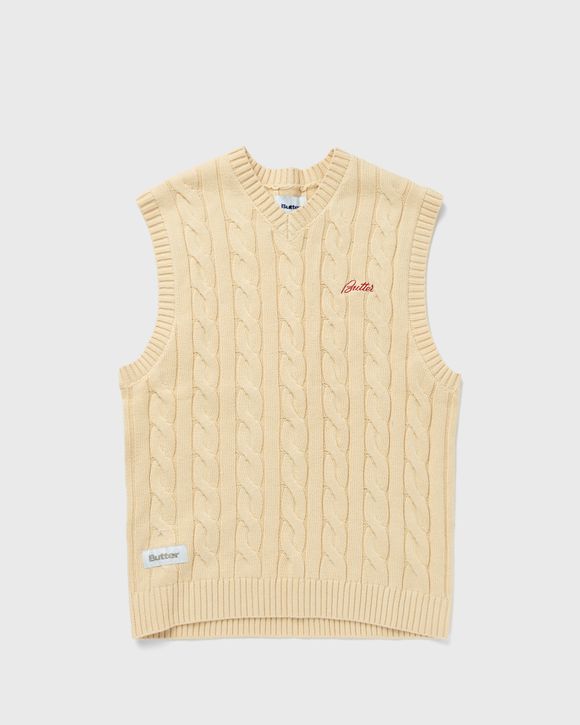 Butter Goods Cable Knit Vest Size:L 2680$ #jeeztshirtss