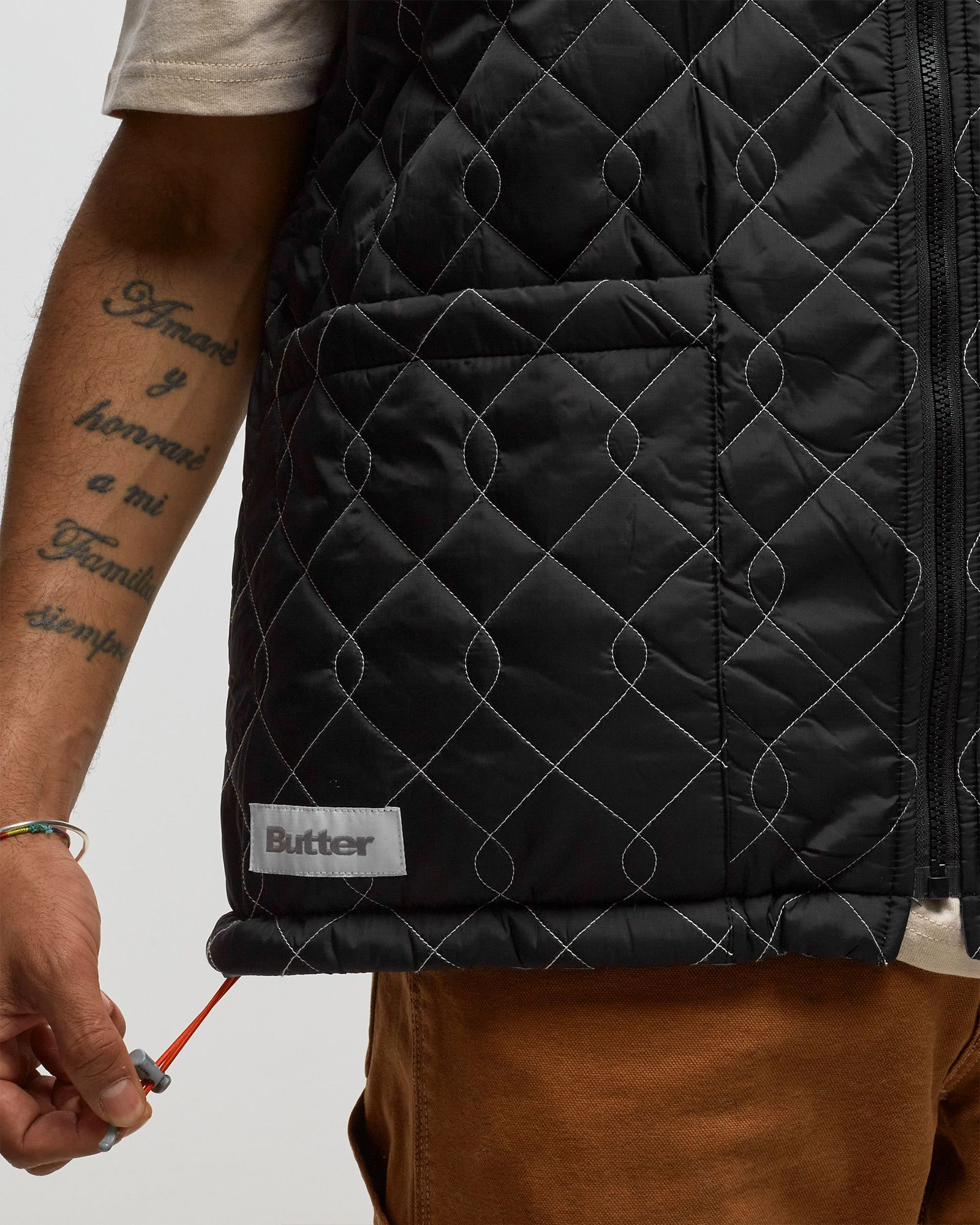 Chainlink Reversible Puffer Vest