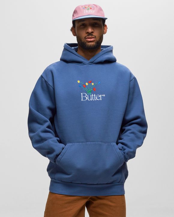 Bouquet Embroidered Pullover Hood