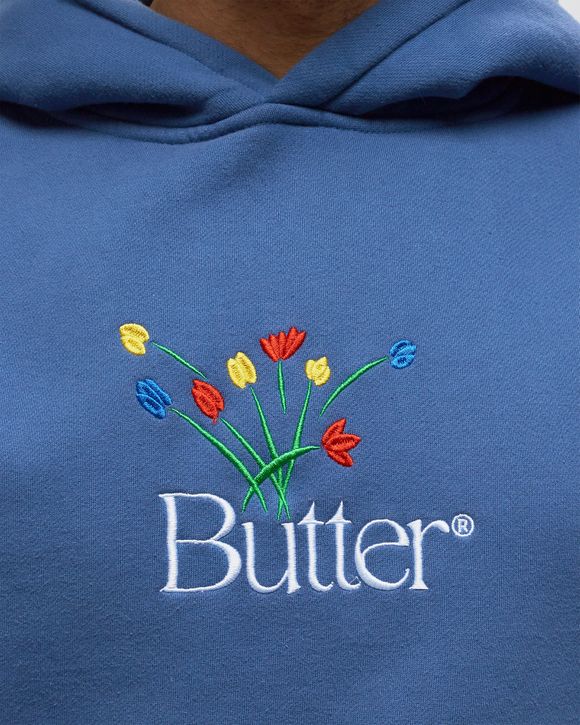 Bouquet Embroidered Pullover Hood