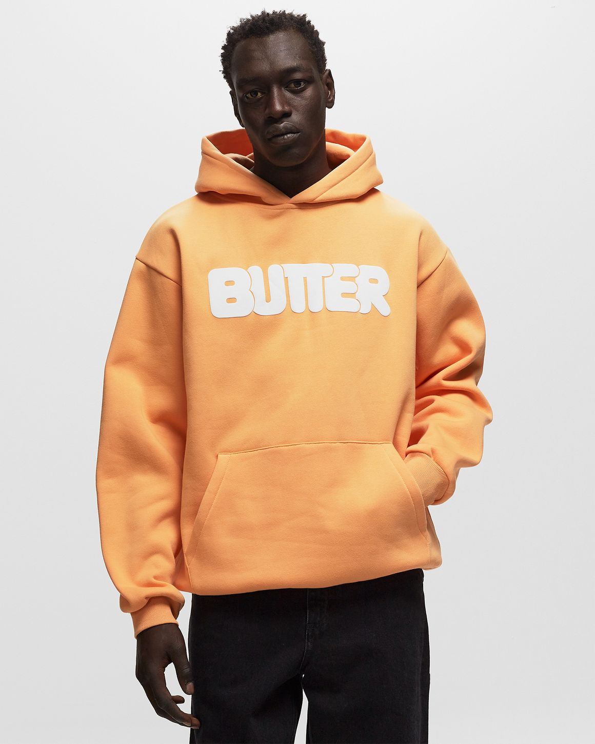 Pullover : Rounded 【BUTTER GOODS】 Hood Cornflower Logo
