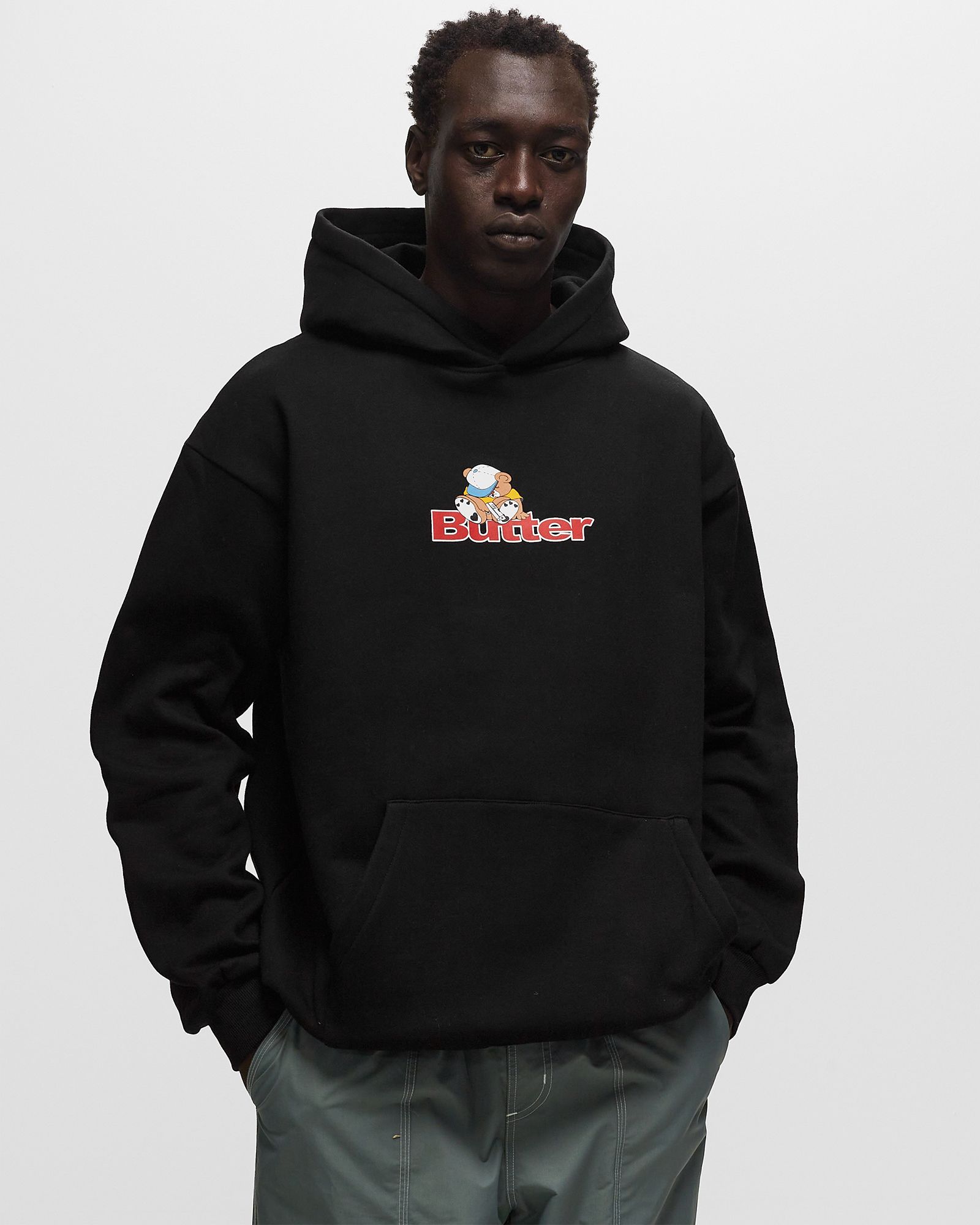 Teddy Pullover Logo Hood