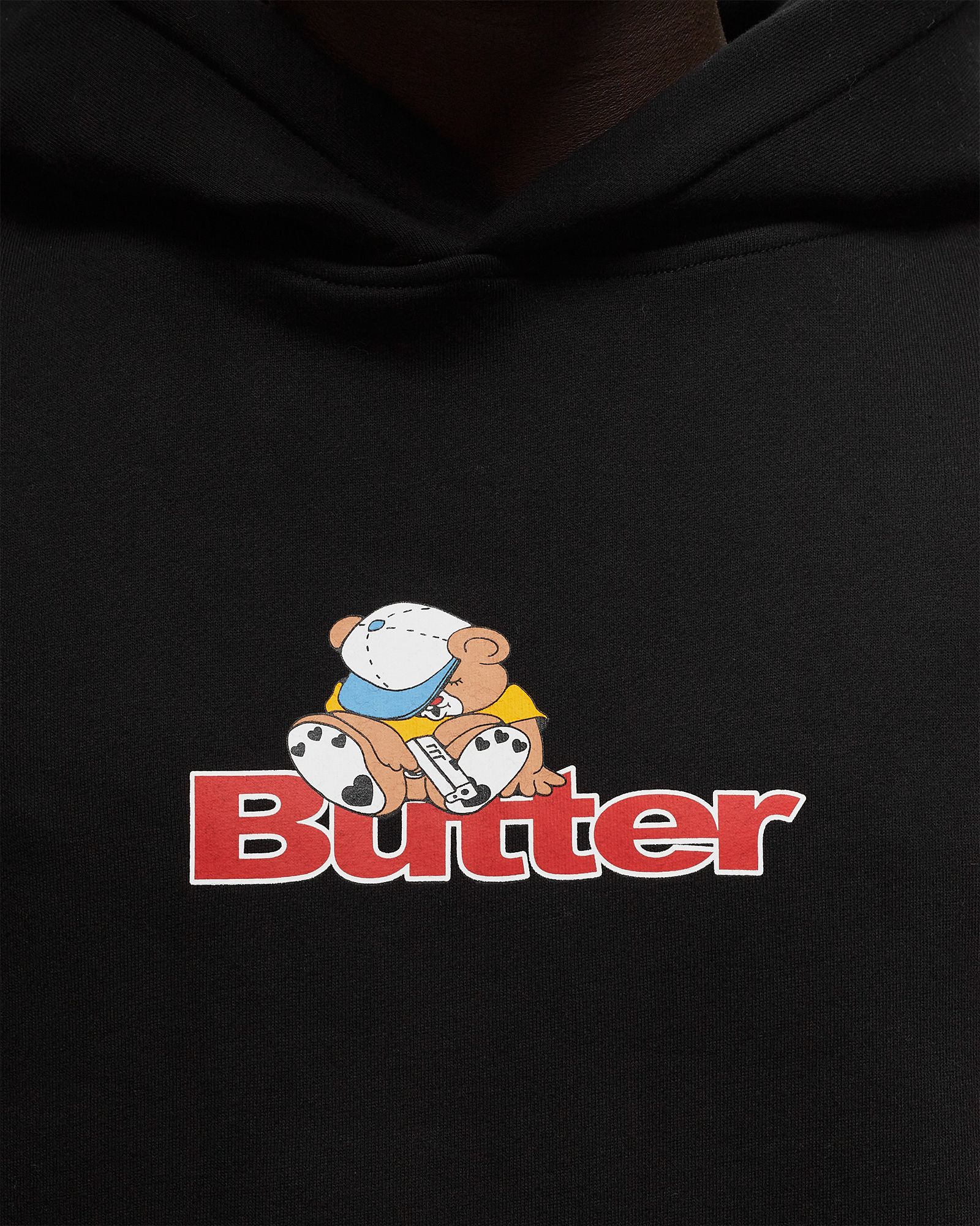 Teddy Pullover Logo Hood