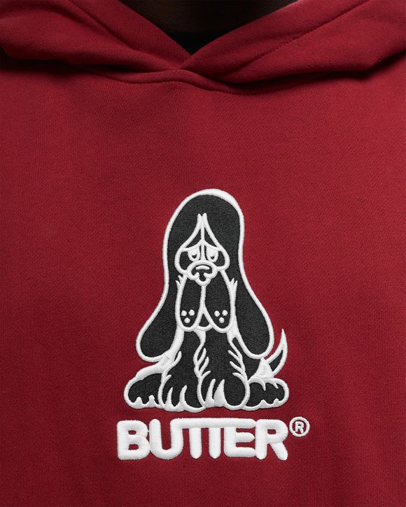 Hound Embroidered Pullover Hood