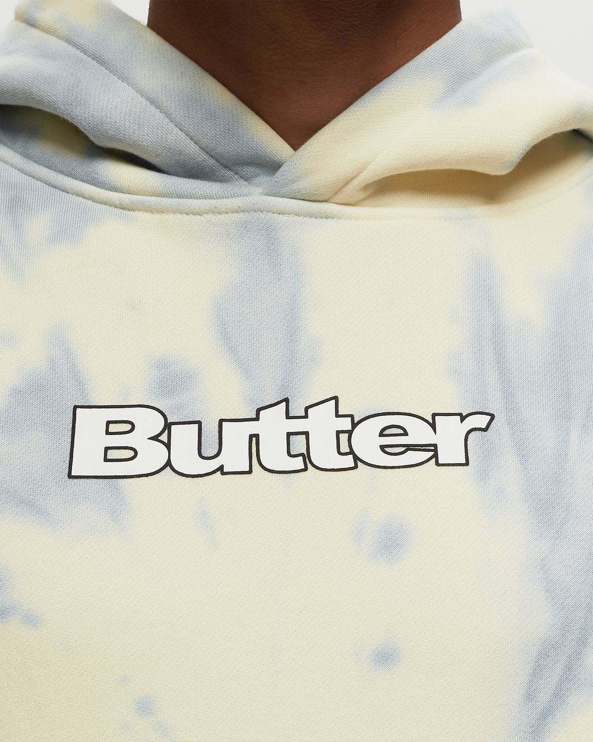 【BUTTER GOODS】 Sight And Sound Pullover Hood / Tie Dye Butter Goods x Disney Sight And Sound Pullover Hood Grey