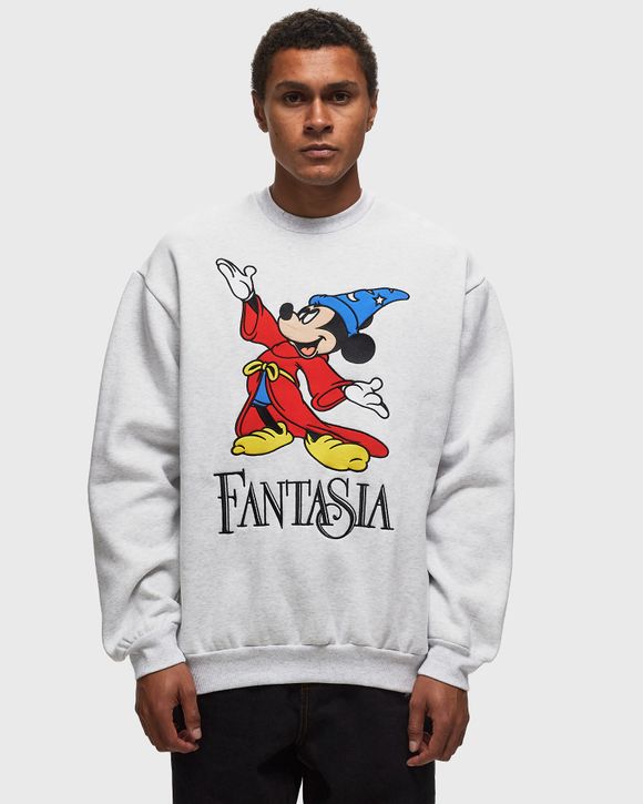 Butter Goods x Disney Fantasia Crewneck Sweatshirt Grey | BSTN Store