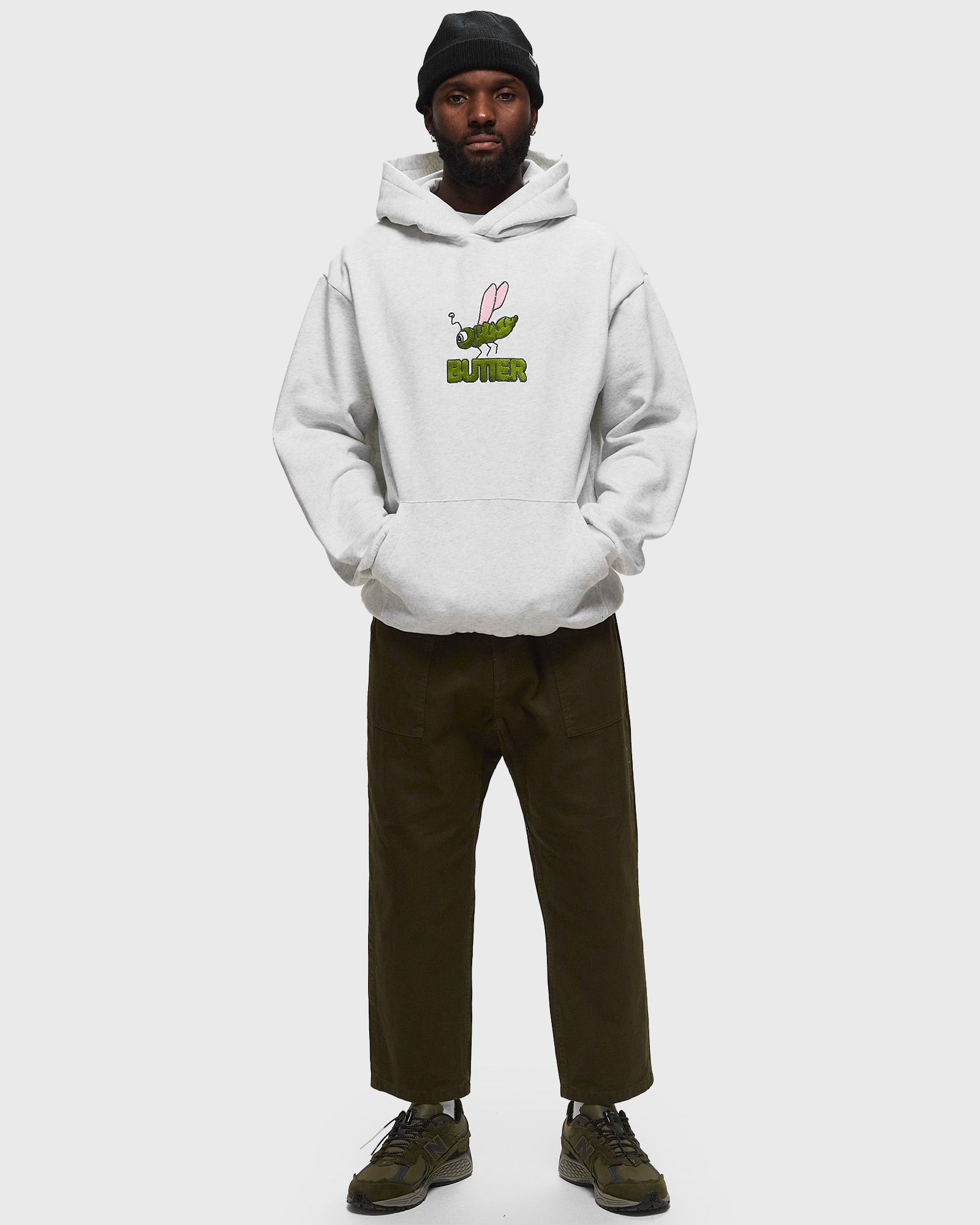 Dragonfly Embroidered Pullover Hood