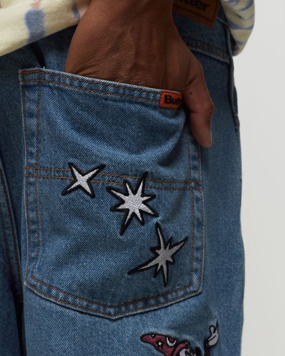パンツ Disney x Butter Goods denim pants Butter Goods Men's x Disney Fantasia Baggy Denim Jeans in