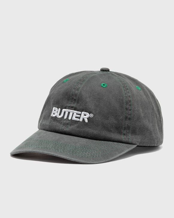 Butter Goods Rounded Logo 6 Panel Cap Black | BSTN Store