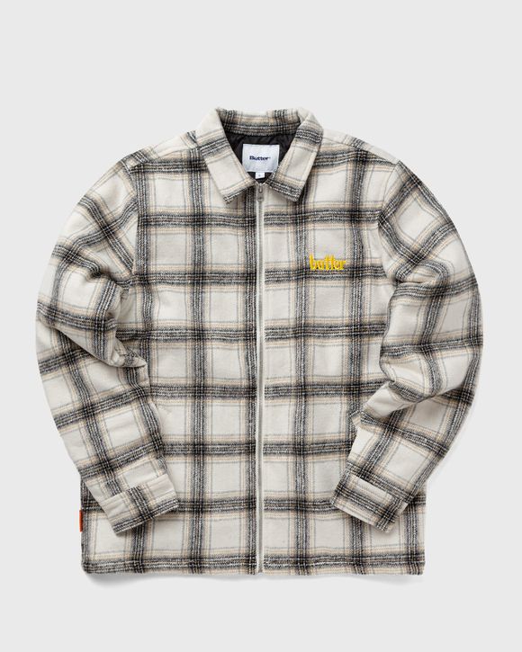 2024年激安 Goods Butter Plaid Brown/Beige Overshirt Insulated Flannel その他