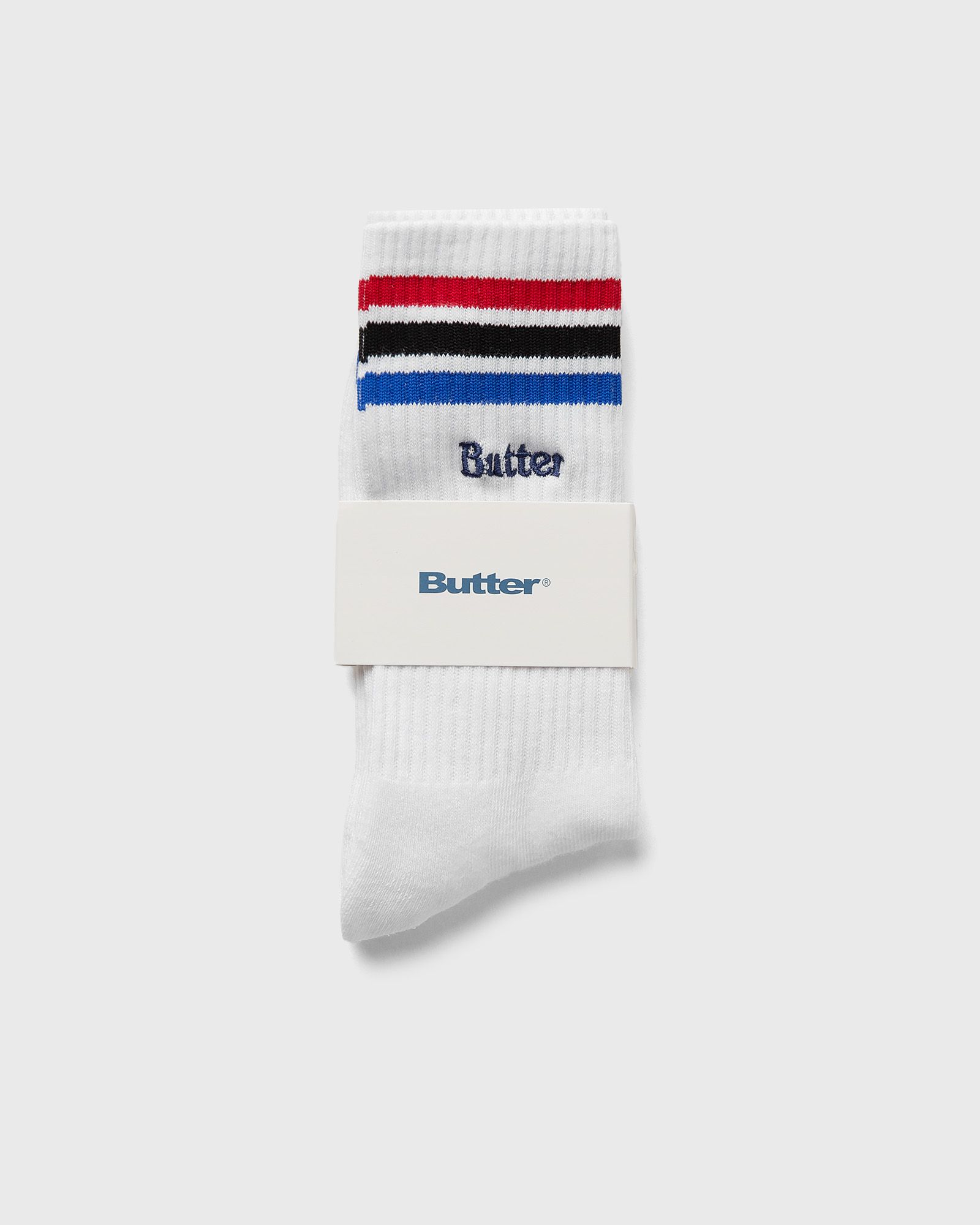 Butter Goods - stripe socks men socks white in größe:one size