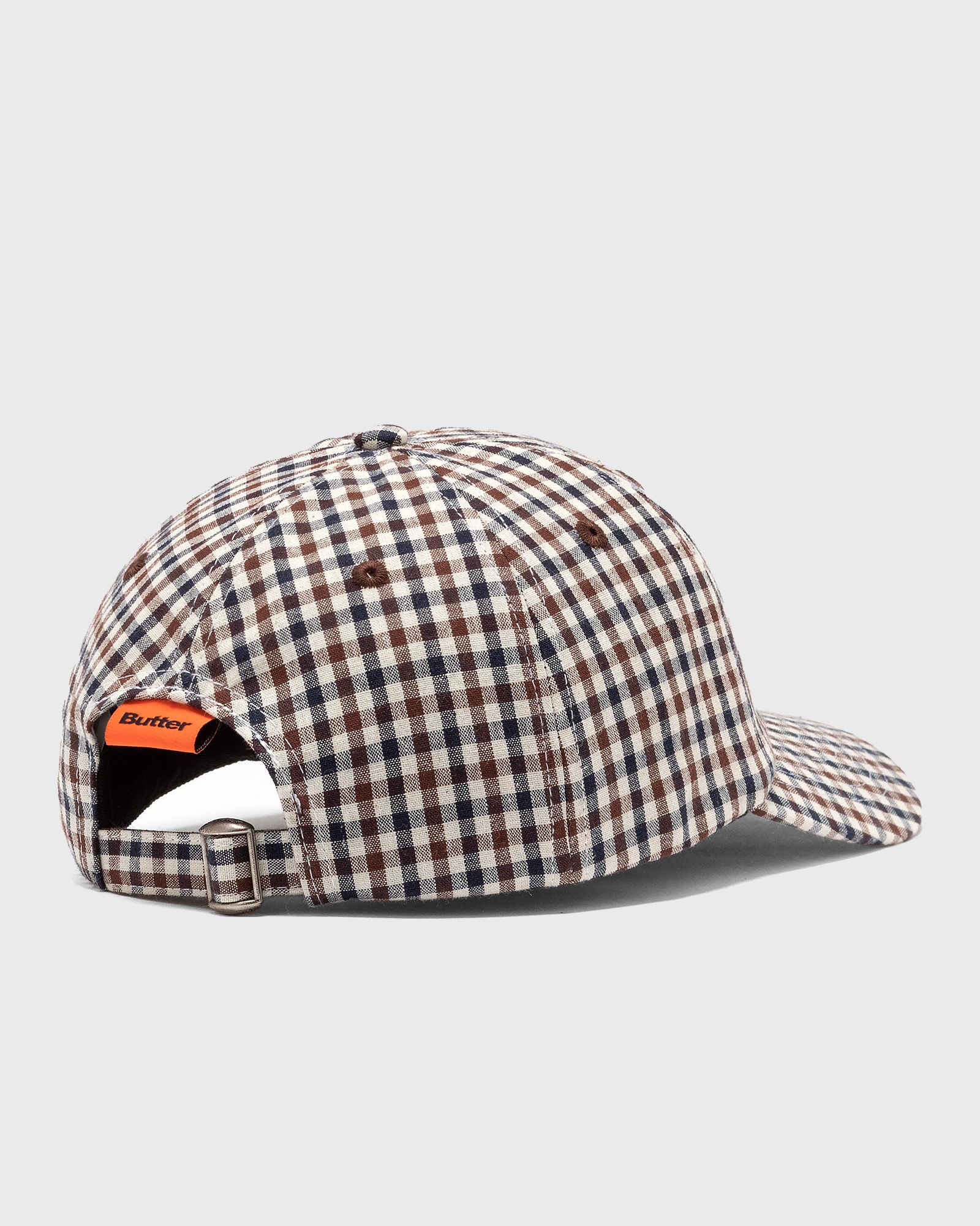 Gingham 6 Panel Cap