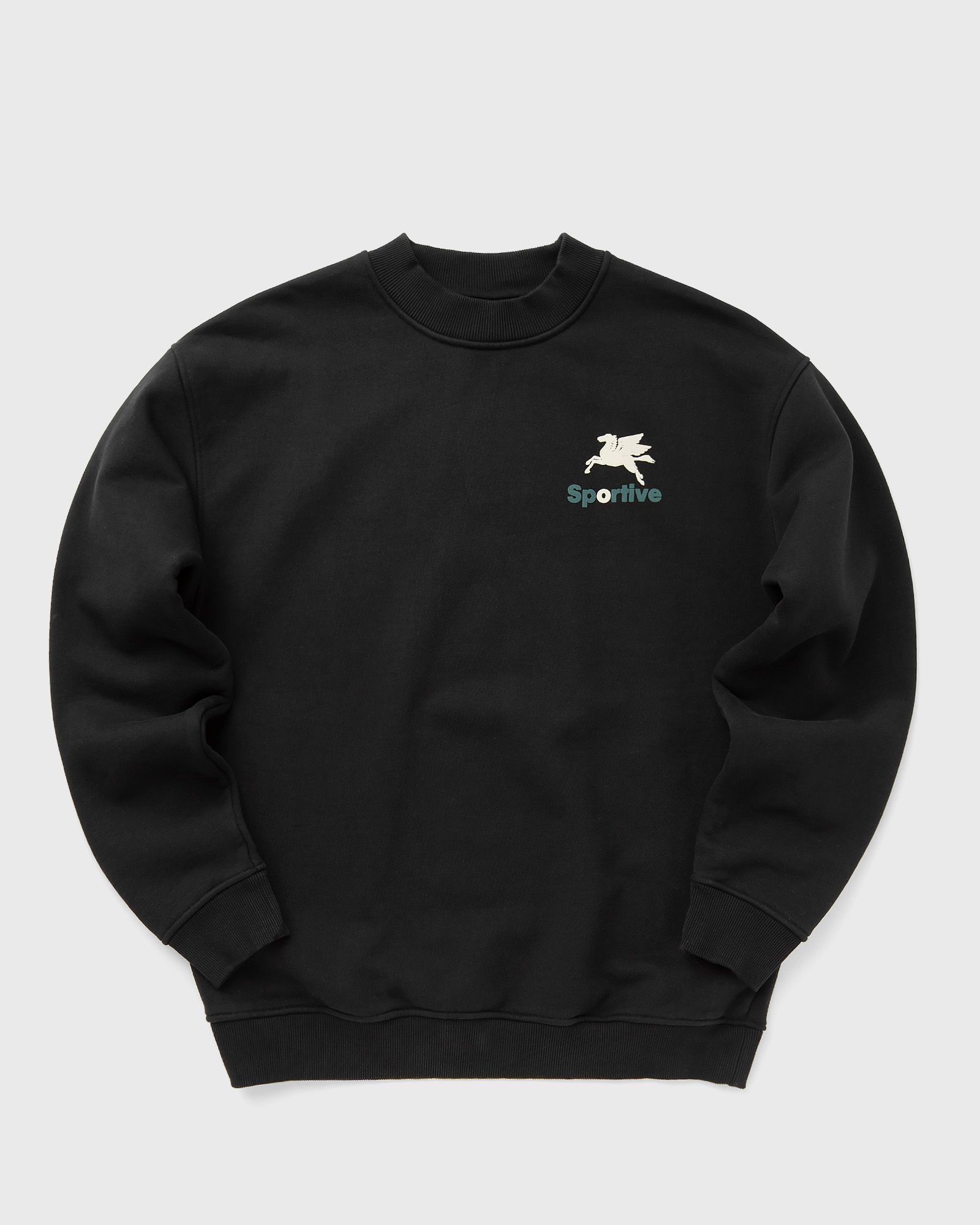 550GMS PREMIUM  BLACK CREWNECK PUFF PRINT