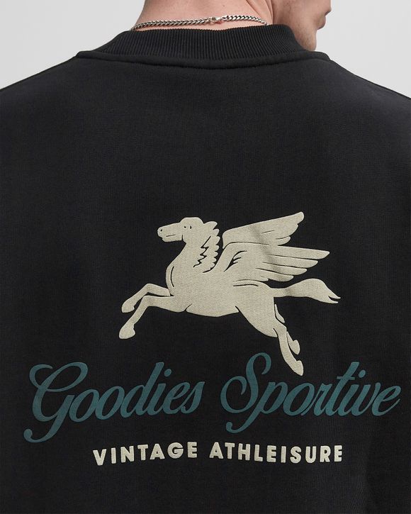 550GMS PREMIUM  BLACK CREWNECK PUFF PRINT