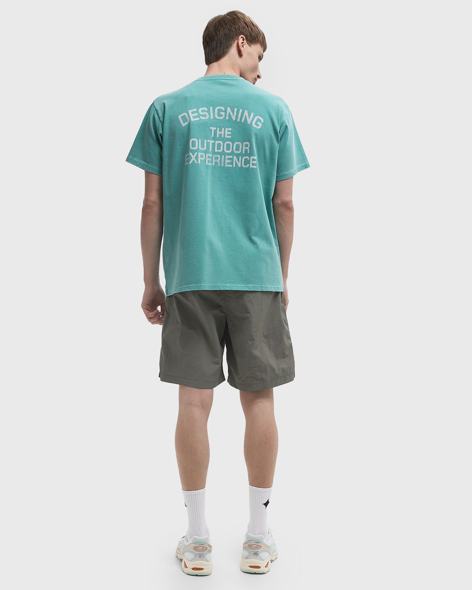 Nylon Tussah 2Way Shorts