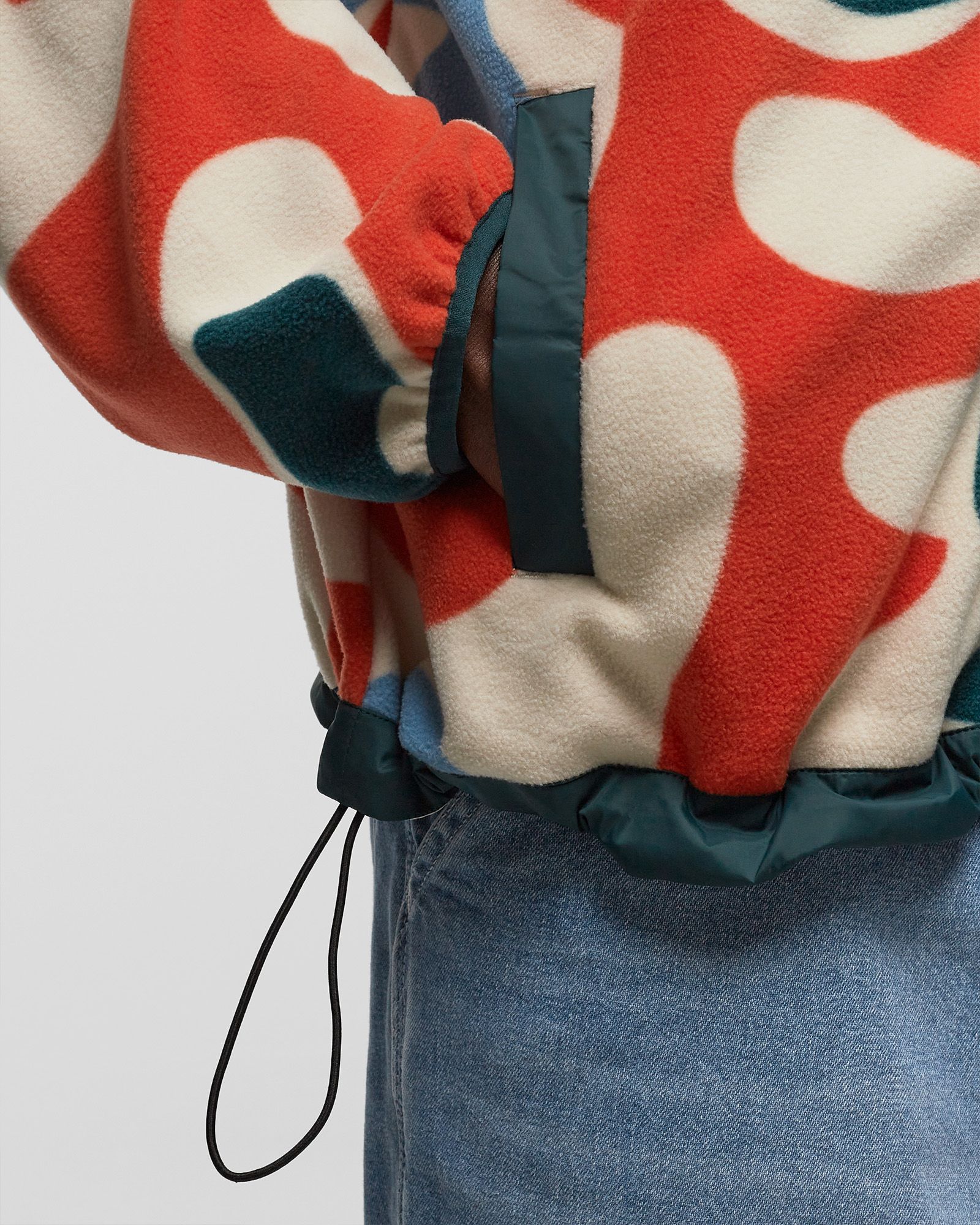 Arima Fleece Zip Through Camo Multi