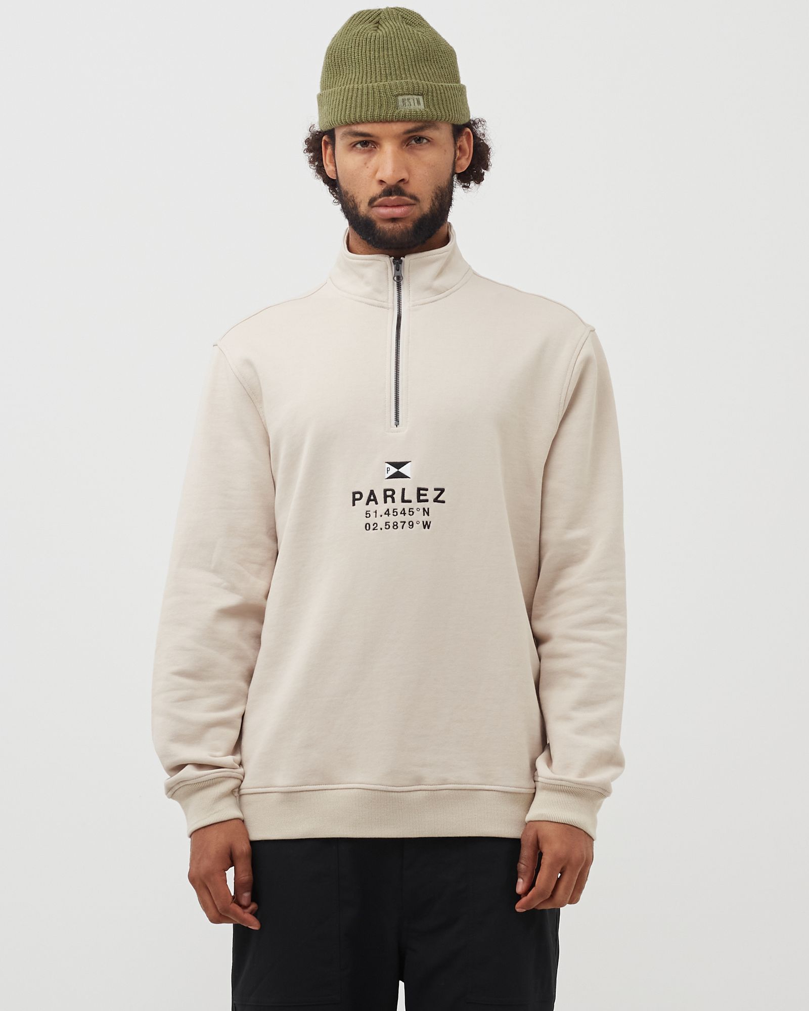 Parlez Prospect Quarter Zip Sweatshirt