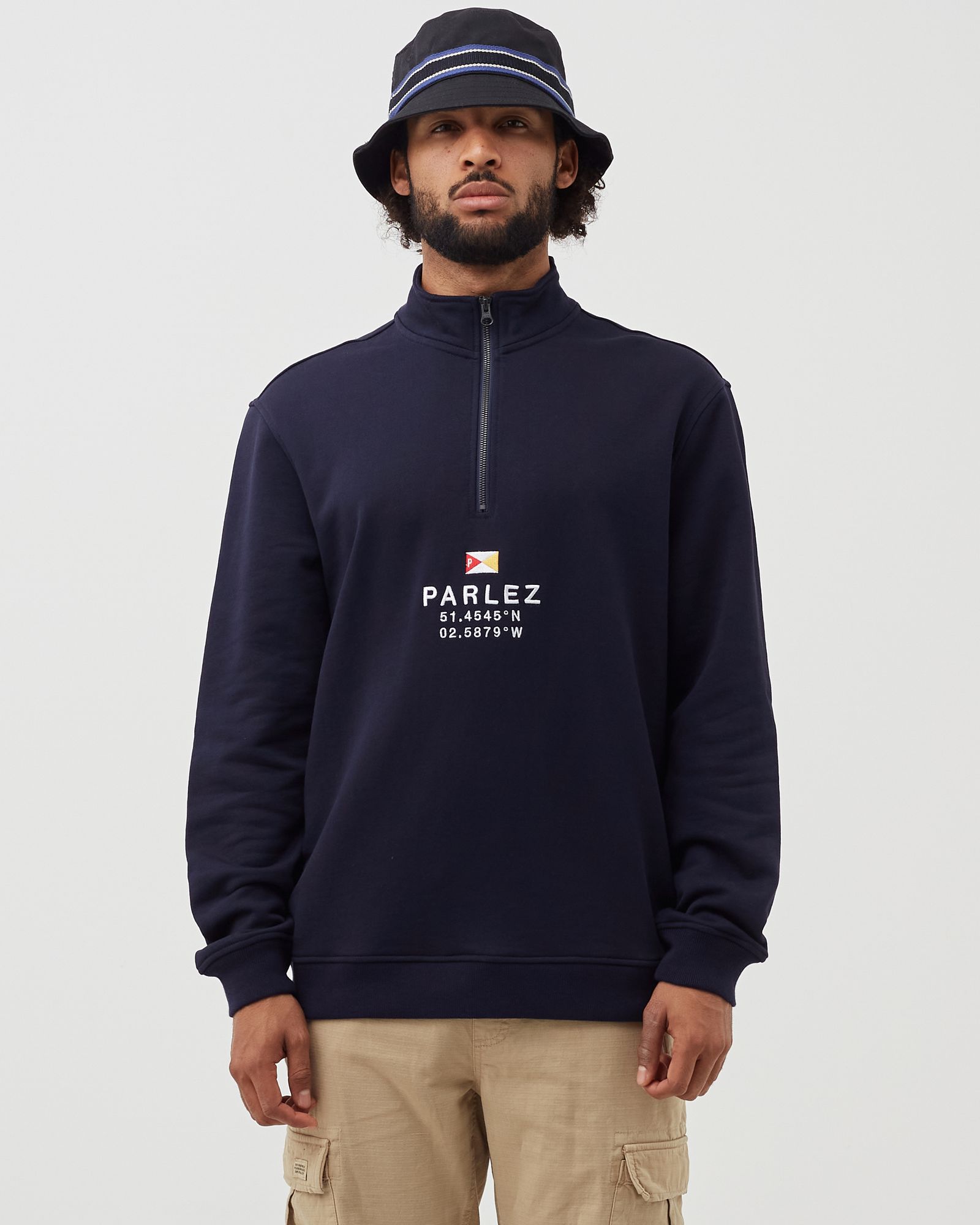 Parlez Prospect Quarter Zip Sweatshirt