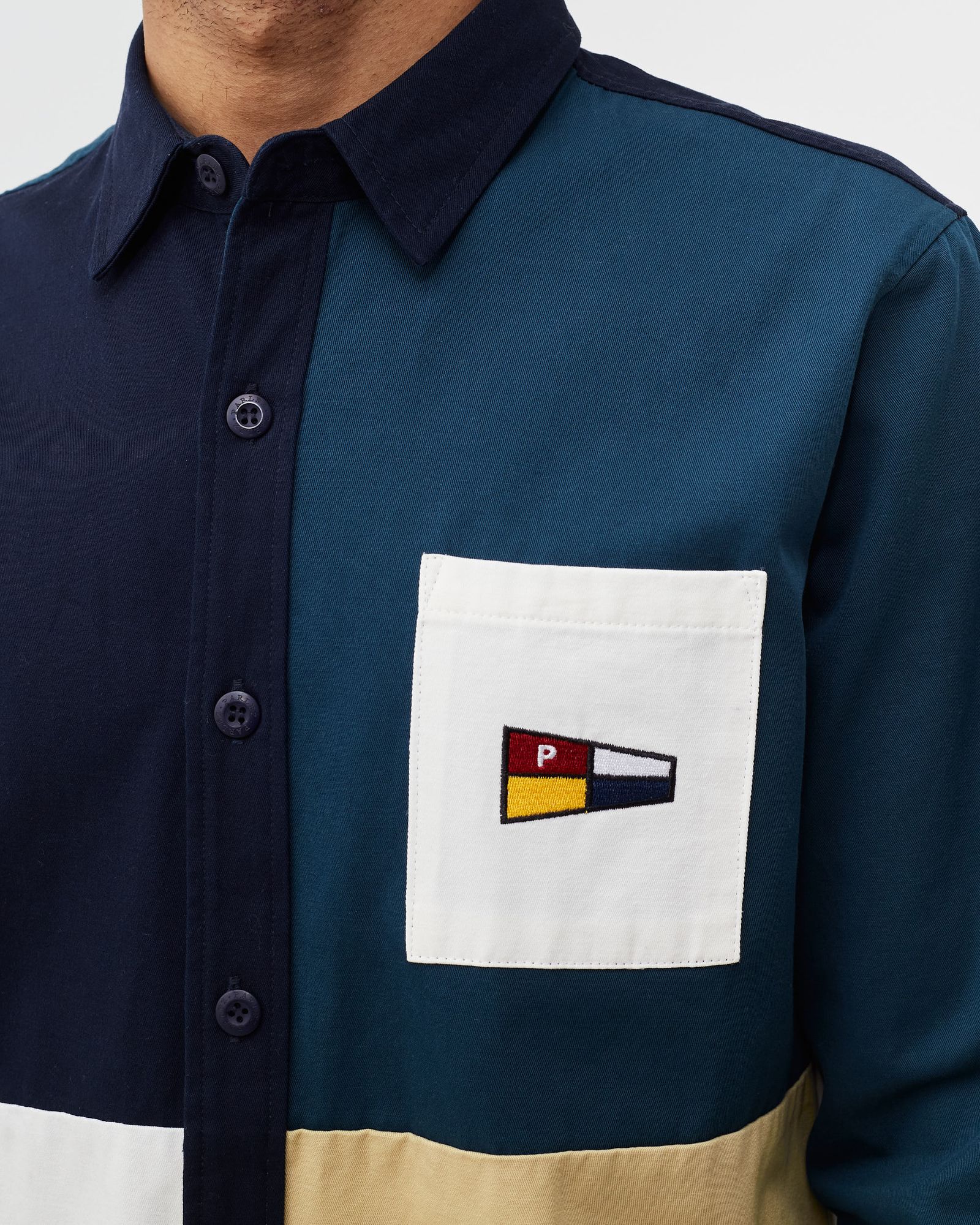 Colour Block Shirt