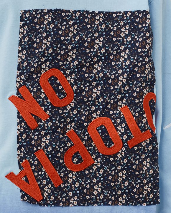 SADIE LASKA DIP DYED OVERSIZED LS TOP